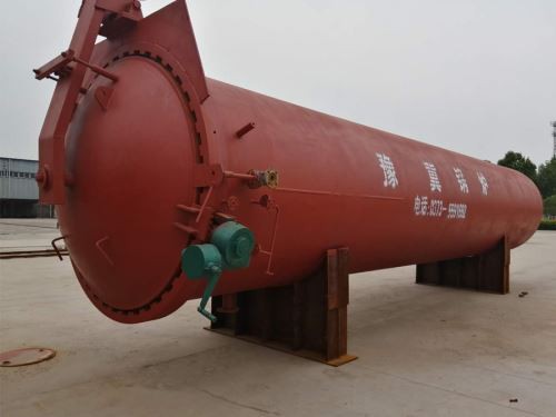 Máquina industrial de autoclave a vapor de alta pressão